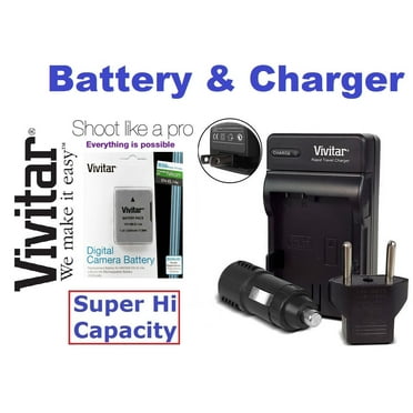 Synergy Digital Camera Battery Compatible with Canon LP-E17 Battery Charger Included Li-Ion, 7.2V, 1200 mAh Works with Canon EOS 77D EF-S Digital Camera, Ultra Hi-Capacity Synergy Digital Camera Battery Compatible with Canon LP-E17 Battery Charger Included Li-Ion, 7.2V, 1200 mAh Works with Canon EOS 77D EF-S Digital Camera, Ultra Hi-Capacity